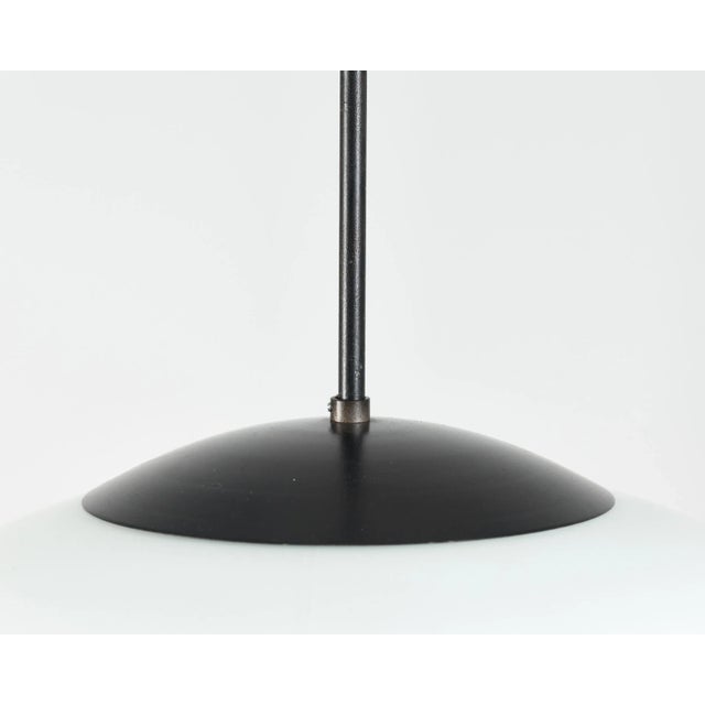 Mid-Century Modern Opaline Glass Lamp from Napako, 1960s For Sale - Image 3 of 5