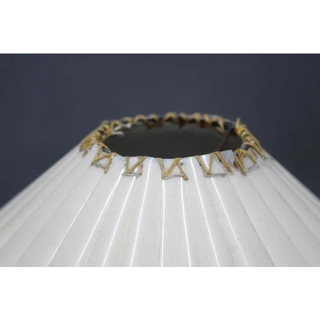 Wood Wooden Table Lamp, Former Czechoslovakia, 1960s For Sale - Image 7 of 16