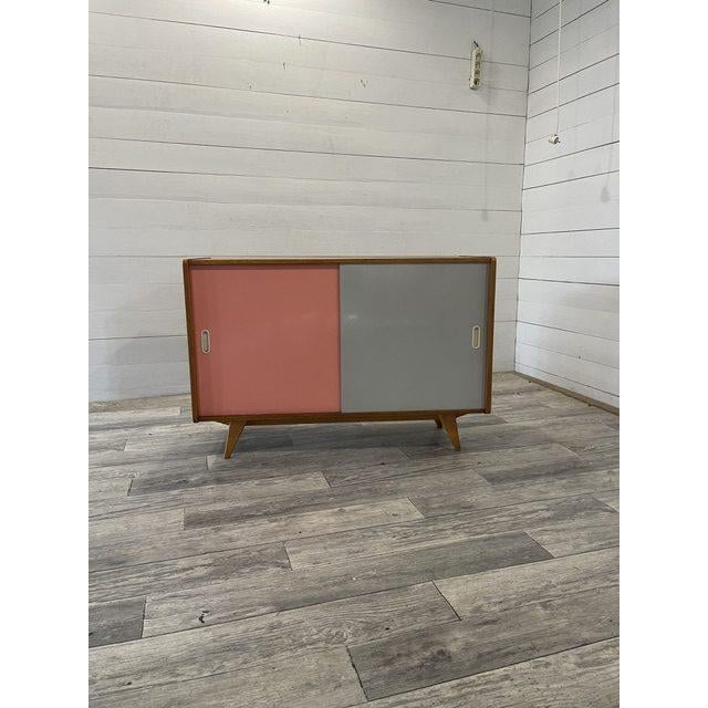 Vintage U- 452 Chest of Drawers in Two Colours by Jiri Jiroutek, 1965 For Sale - Image 6 of 7