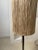 Vintage Metal Lamp with Natural Fiber Lampshade For Sale - Image 14 of 18