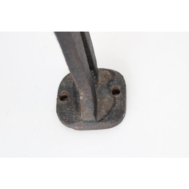 Late 20th Century Vintage Ranch Equestrian Mountable Horse/Cast Iron For Sale - Image 5 of 6