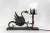 Wrought Iron Table Lamp with Dragon, Italy, 1900s For Sale - Image 9 of 9