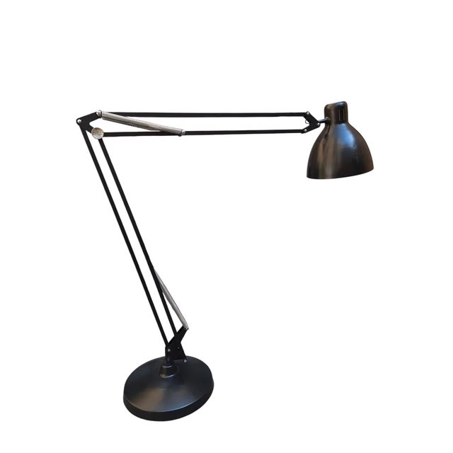 Black The Great JJ Lamp by Jac Jacobsen for Luxit Leucos, 1980s For Sale - Image 13 of 18