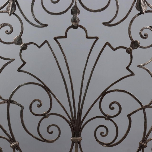 Wrought Iron Fireplace Guard For Sale - Image 3 of 9