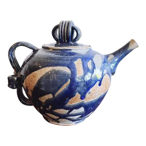 Vintage Studio Pottery Stoneware Teapot