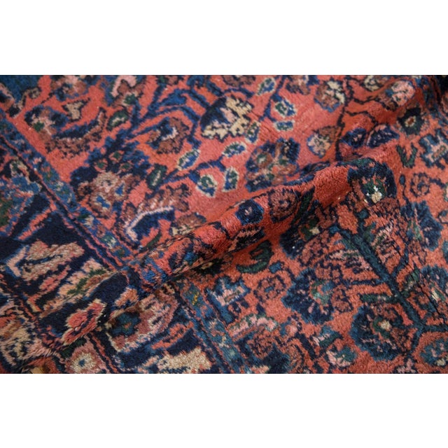 Rose Vintage Lilihan Rug Runner - 3' x 5'9" For Sale - Image 8 of 8