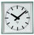 Industrial Square Green Wall Clock from Pragotron, 1980s For Sale - Image 17 of 17