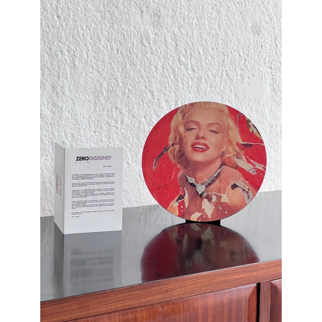 Table Clock by Mimmo Rotella for Zero Disegno, 2000s For Sale - Image 6 of 10