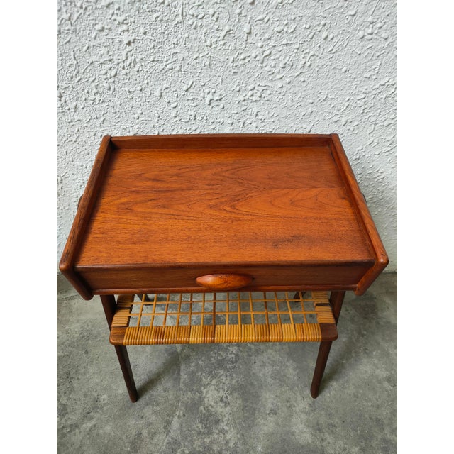 Danish Teak Nightstand by Soren Rasmussen, 1970 For Sale - Image 3 of 15