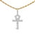 Imbued with ancient symbolism and modern sophistication, this Ankh cross pendant is a masterful blend of style and...