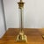 Brass Classical Greek Remington Lamp Crystal Corinthian Column Table Lamps - Pair For Sale - Image 8 of 12