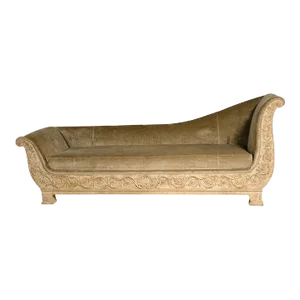 French Empire Recamier Mahogany Daybed 18Th. C.