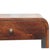 Wood Chestnut-Finish Mango Wood 1-Drawer Open-Shelf Nightstand For Sale - Image 7 of 8