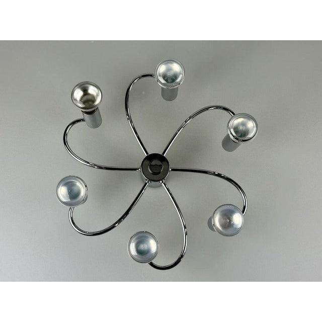 Vintage Sputnik Wall Lamp from Cosack Lights Chromium, 1970s For Sale - Image 17 of 18