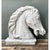 Vintage Cement Equestrian Bust For Sale In West Palm - Image 6 of 12