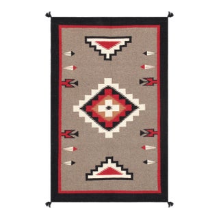 Pasargad Home Tuscany Mocha Wool Area Rug- 4' 0'' X 6' 0'' For Sale