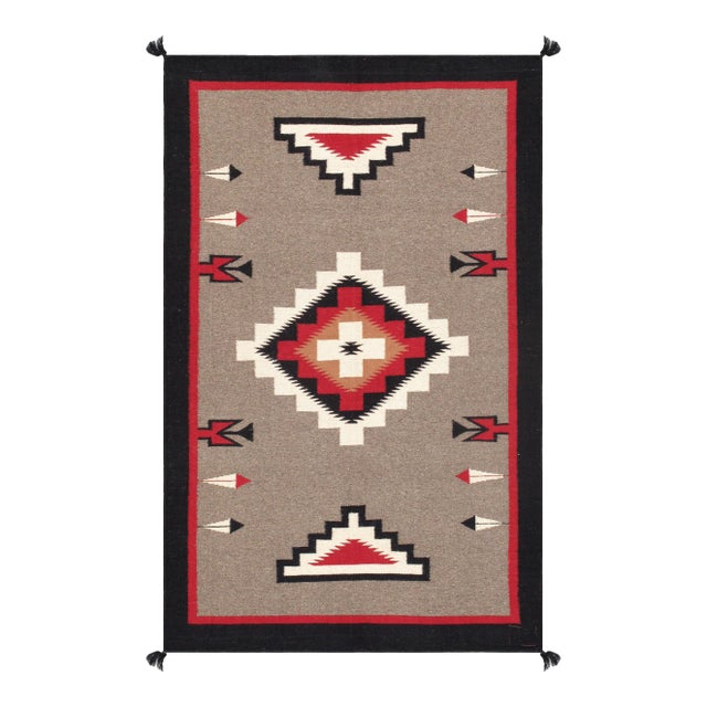 Pasargad Home Tuscany Mocha Wool Area Rug- 4' 0'' X 6' 0'' For Sale