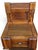 Pair of 1930 Walnut Nightstand American Art Deco Bedside Cabinet Refurbished For Sale - Image 14 of 18