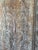 1920s Hand-Carved Tree of Life Wall Panel – Blue Washed Rustic Wood Art, Vintage Barn Door 80 For Sale - Image 5 of 8