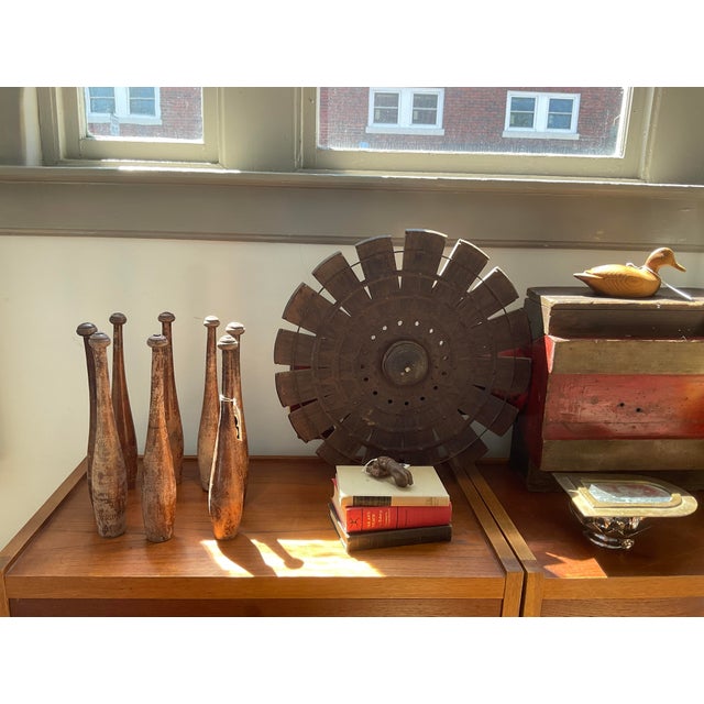 Antique Silk Spinning Wheel/Reel For Sale - Image 11 of 11