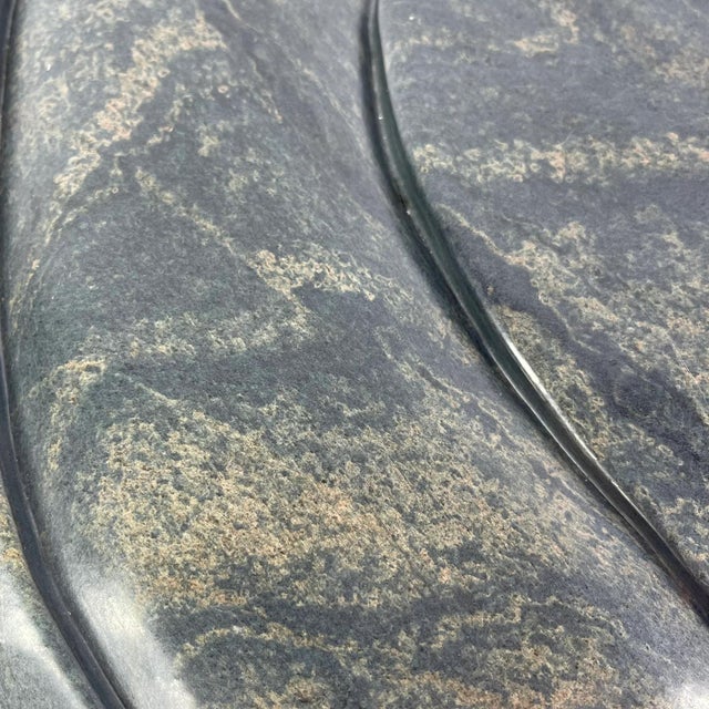 Early 20th Century Owl Sculpture Serpentine Stone by Gift Muza MATTER COLLECTION For Sale - Image 9 of 10