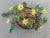 Vintage Enamel Potted Floral Arrangement For Sale - Image 9 of 12