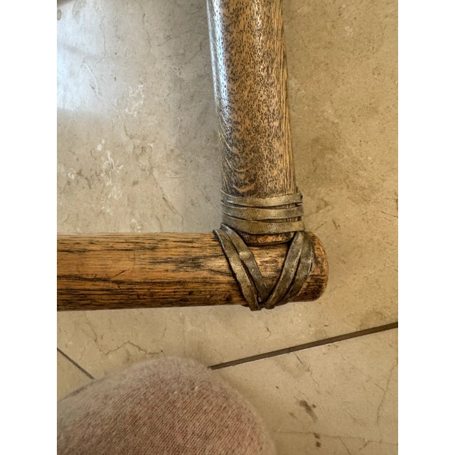 McGuire Rare Set of 4 McGuire Director’s Chairs For Sale - Image 4 of 12