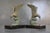 Green Pair of French Art Deco 1930 Bookends For Sale - Image 8 of 14