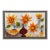 Modernist Ceramic Tile Wall Plaque of Sunflowers Signed Gilbert Valentin For Sale