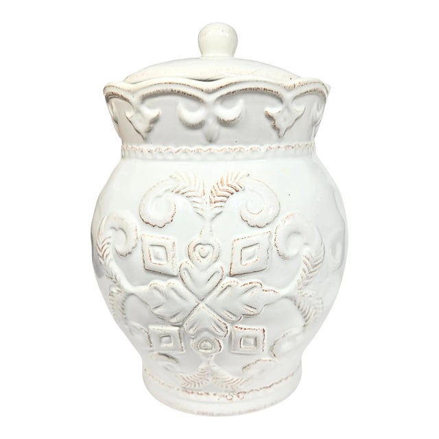 French Country Cookie Jar For Sale