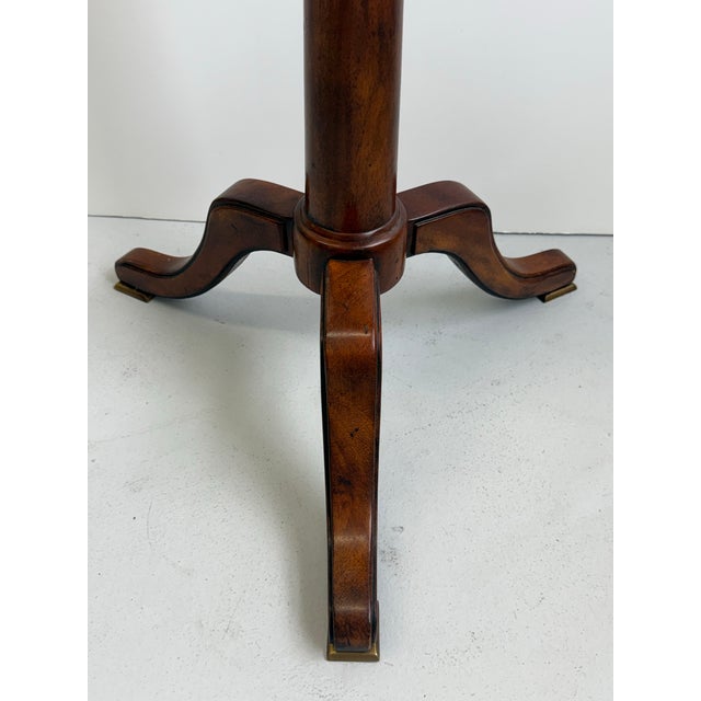 Wood Vintage Theodore Alexander Telescopic Accent Side Table (Re50020) For Sale - Image 7 of 9