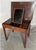 Fine 18th Century Georgian mahogany dressing table with lift top and sliding mirror and removable compartments. Dating...