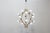 1980s Large 20-Light Chandelier in Brass and Opal Spheres in the style of Stilnovo, 1988 For Sale - Image 5 of 13
