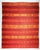 Color: Red Tones, Yellow, Orange, indigo Blue, Purple, This is a one of kind old Nomadic Handwoven village kilim, it is...