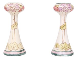 Art Nouveau Vases from Royal Dux, 1930s, Set of 2