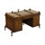 1930's Unusual Custom Sculpted Wood Executive Writing Desk For Sale - Image 13 of 13