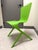 Set of two rare green chairs from Knoll, designed by David Adjaye. They were sold in 2013 and are beautiful statement...