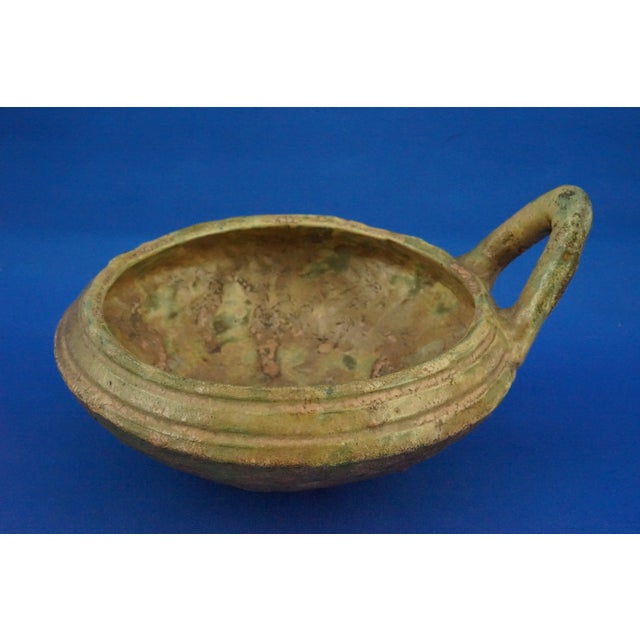 Vintage Medieval Etruscan-Style Ceramic Bowl by Ferdinando Foderini for Kamars, 1960s For Sale - Image 4 of 18