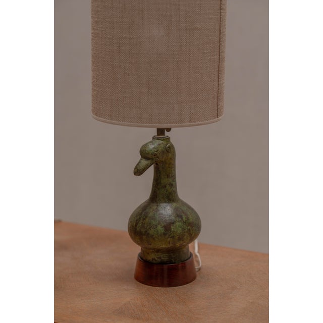 Beige Mid-Century Modern French Table Lamps, 1970s, Set of 2 For Sale - Image 8 of 10