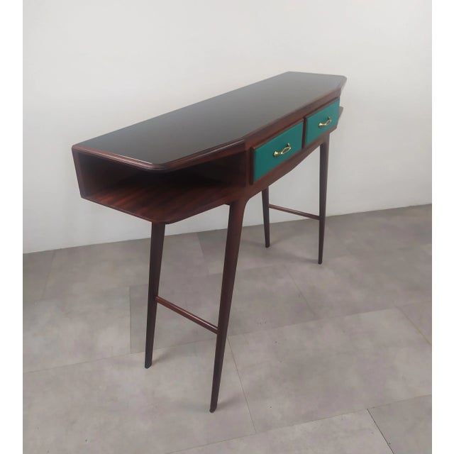 Console in the style of Carlo de Carli, 1950s For Sale - Image 3 of 10