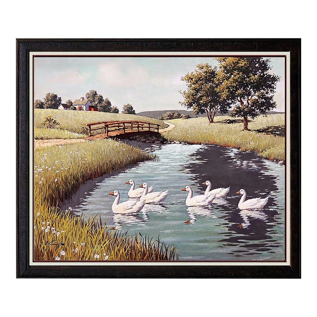 Mid 20th Century Crossing the Pond, Arthur Sarnoff For Sale