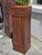 1920s French Art Deco Pedestal Oak Hand Carved Deco Flowers For Sale - Image 4 of 5