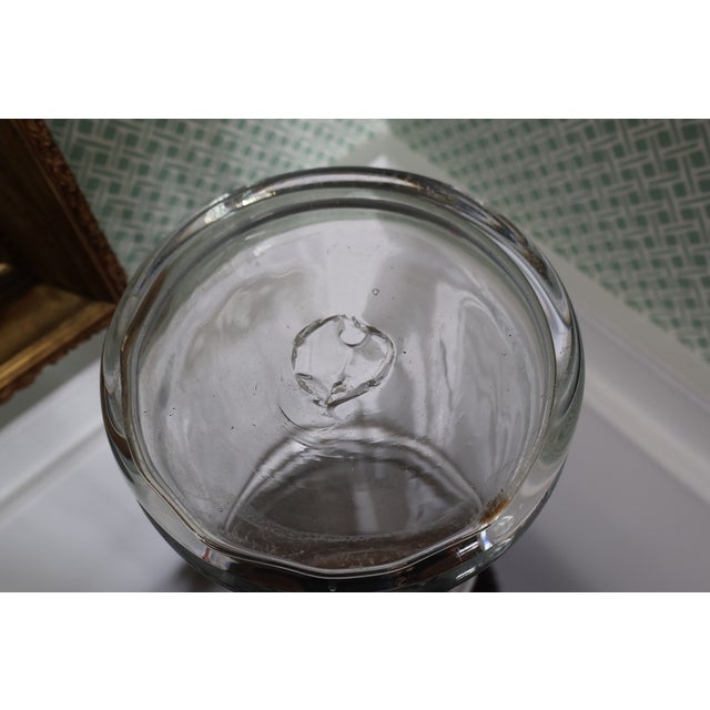 1970s Don Shepherd for Blenko No. 7727l “Bamboo” Crystal Glass Floor Vase For Sale - Image 10 of 16