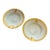 Pair of Vintage Porcelain Ashtrays For Sale