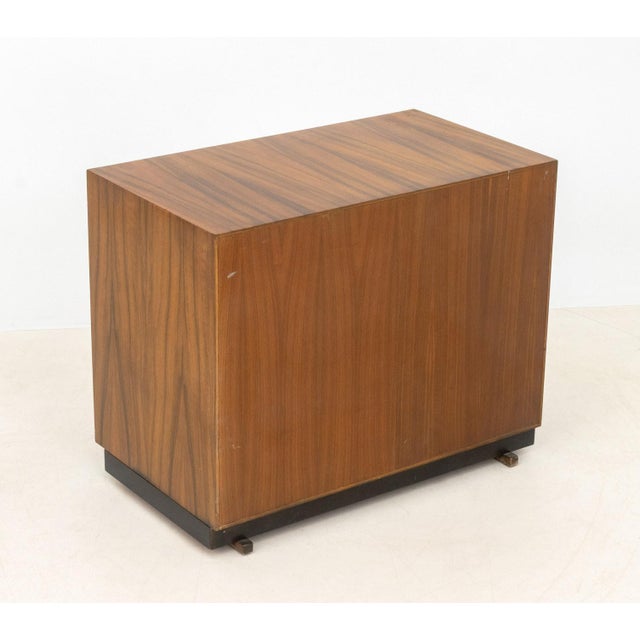 Brown Paul McCobb X Directional Walnut Chest of Drawers For Sale - Image 8 of 8