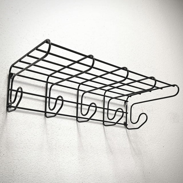 Black Porte-Manteau from Ikea, 1980s For Sale - Image 8 of 18