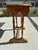 Brown Late 19th Century Grover B. Horton Country Pine Oval Side Table With Turned Spindle Legs & Drop Finials For Sale - Image 8 of 12