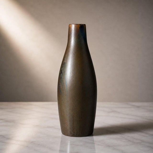 Blue Miniature Vases by Gunnar Nylund for Rörstrand, 1950s, Set of 6 For Sale - Image 8 of 11