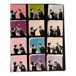 1960s Mid-Century Modern Contact Sheet Style Collage