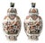 Polychrome Delft Vases by Louis Fourmaintraux, Set of 2 For Sale